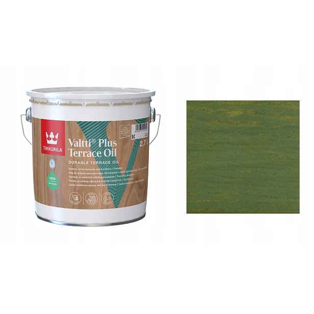 Tikkurila Valtti Plus Terrace Oil 2,7L 5066 Lehti Olej Na Terasy