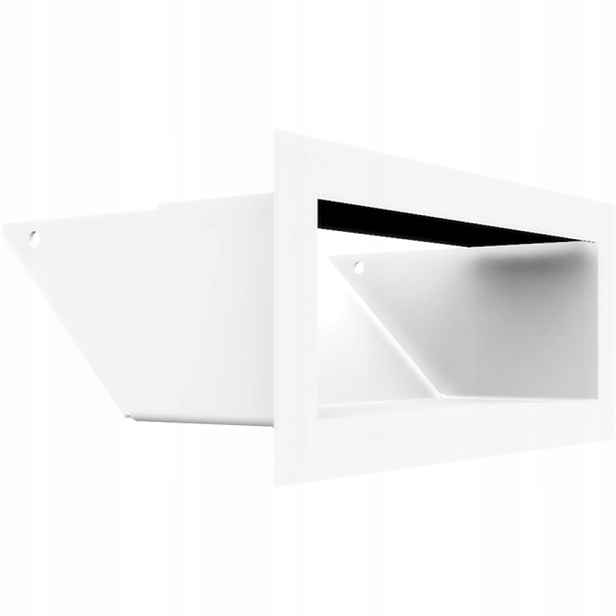 Ventilační mřížka krbová Luft 9x20 bílá Slim