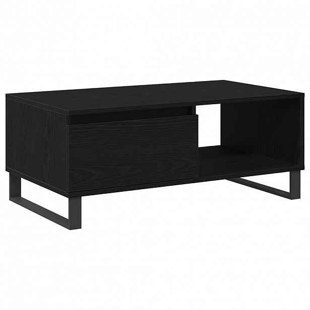 vidaXL Konferenční stolek Černý dub 90 x 50 x 36,5 cm Kompozitní dřevo