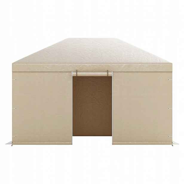 Voděodolný obal na zahradní altán, okenní pavilon 3.08 x 4.39 m Pe, silný