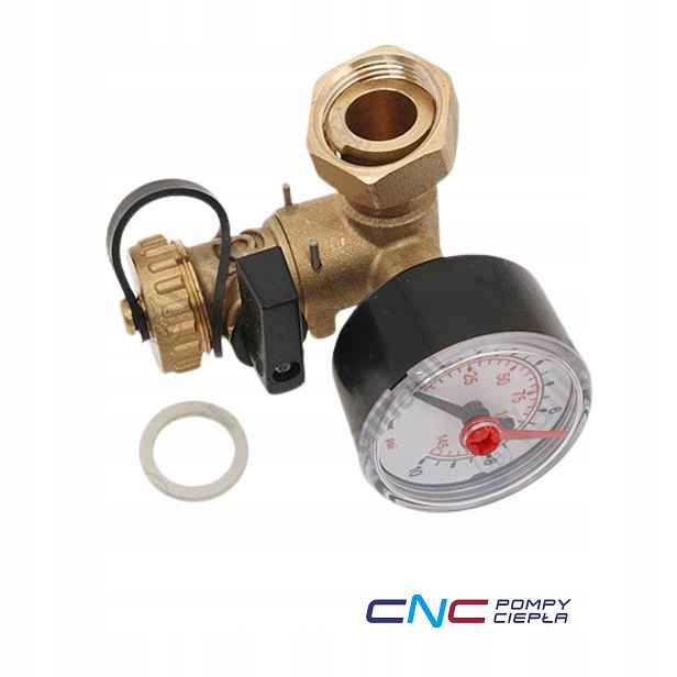 Manometr Vaillant 0020233658 Originální indikátor tlaku, část zám.