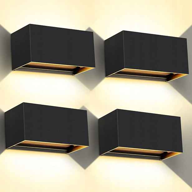 Lampa Kingwen 4 x Led 20W, nastavitelný úhel, teplá bílá 3000K, IP65