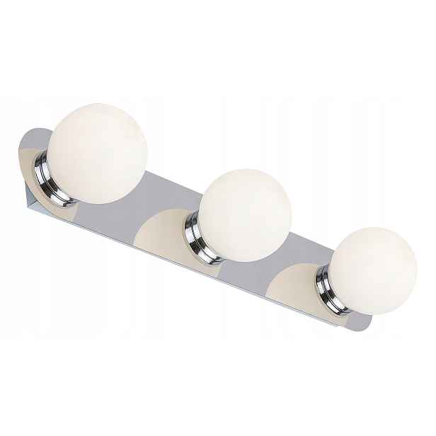 Rabalux Becca nástěnná a stropní lampa G9 Chrom IP44 3x28W