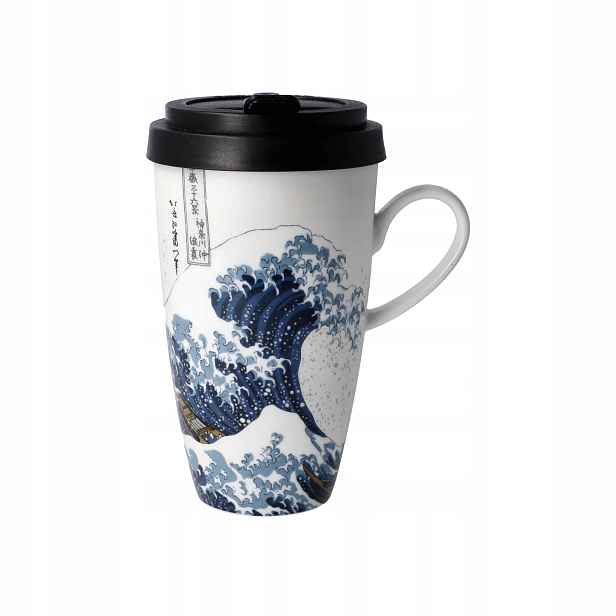 Hrnek s sebou 500 ml K.Hokusai-Velká vlna Goebel