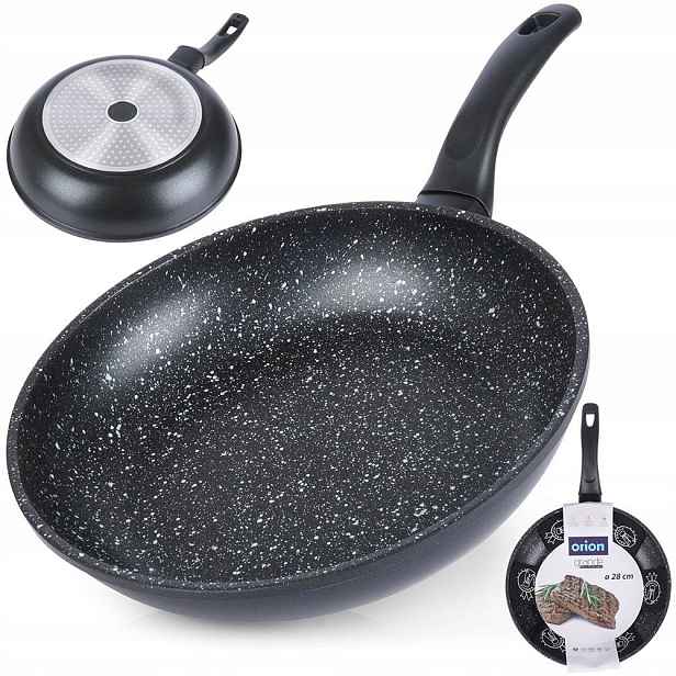 Indukční pánev Granitová Nepřilnavá Pevná Odolná Orion 28 cm
