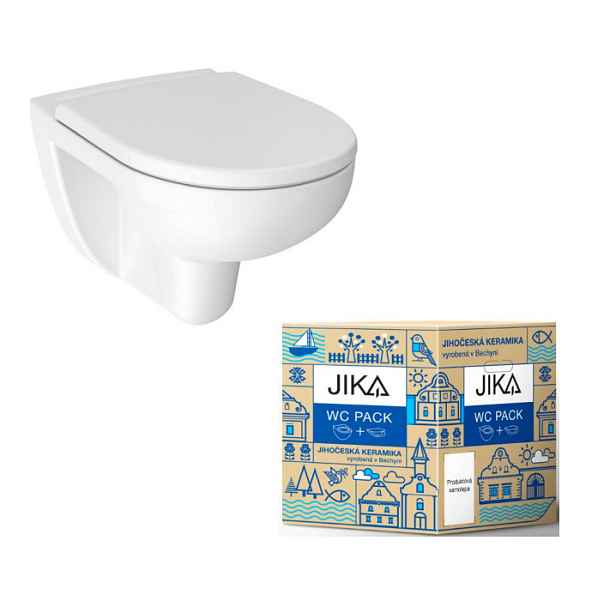 WC závěsné Jika Lyra Plus pack Rimless včetně sedátka