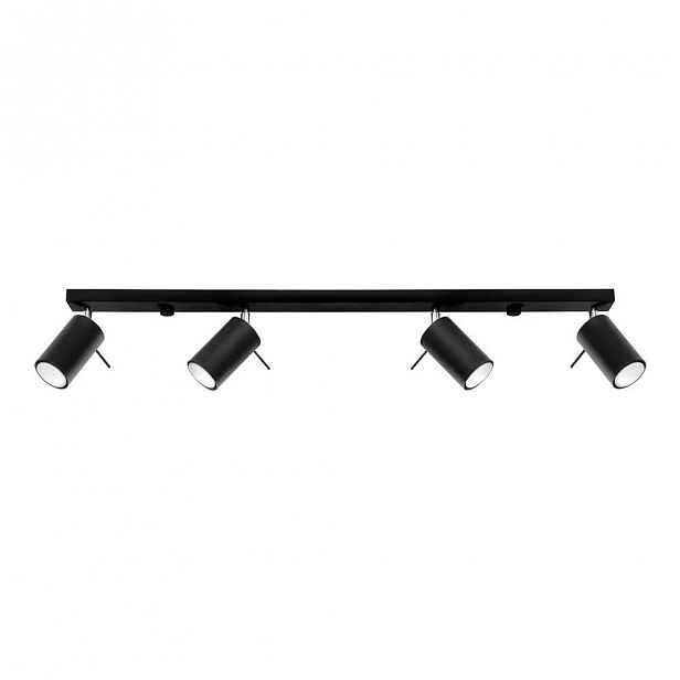 Černé stropní svítidlo Nice Lamps Etna 4L