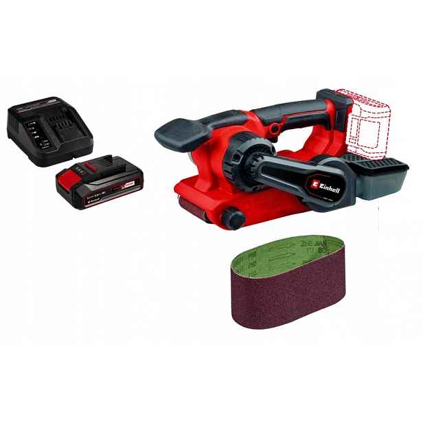 Einhell Bezdrátová Pásová Bruska Tp-bs 18/457 Li Bl 2,5AH
