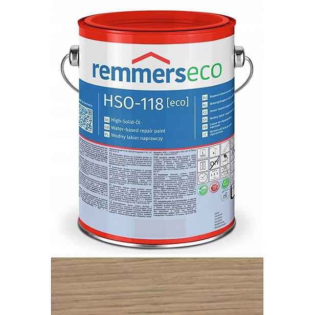 Remmers Hso 118 Olej na pracovní desky 0,75L stříbrnošedý
