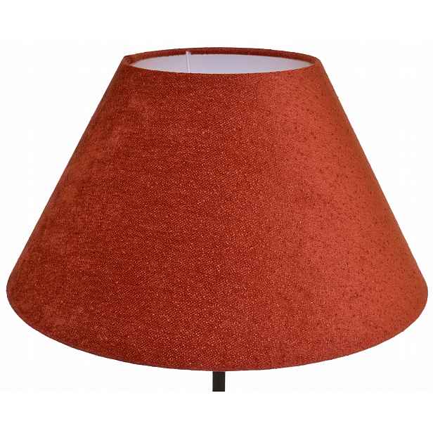 Stínidlo pro lampu Terakota E27 červené 20x45 H24 Boucle Venosa