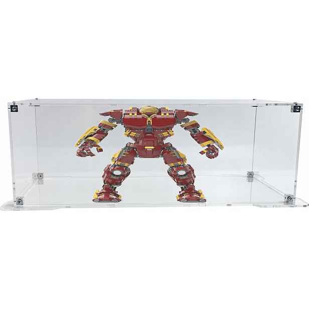 Vitrína s podstavcem pro stavebnici Lego 76210 Marvel Heroes Hulkbuster