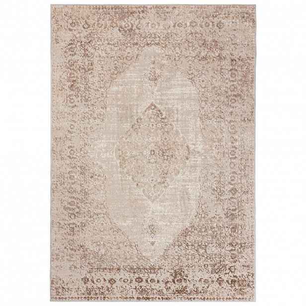 Mazovia KOBEREC béžový krémový vintage - 80 x 150 cm