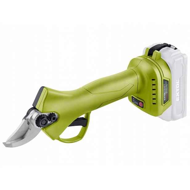 Nůžky zahradní aku, 20 V Li-ion, Brushless, bez baterie a nabíječky 402457