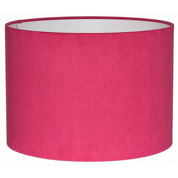 Stínidlo stojací lampy závěsný válec 20/15 cm E27 Magenta růžová Matera