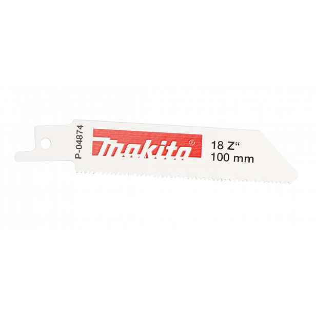 Makita - Sada pilových plátků na kov 18 TPI, délka 100 mm, 5 ks P-04874