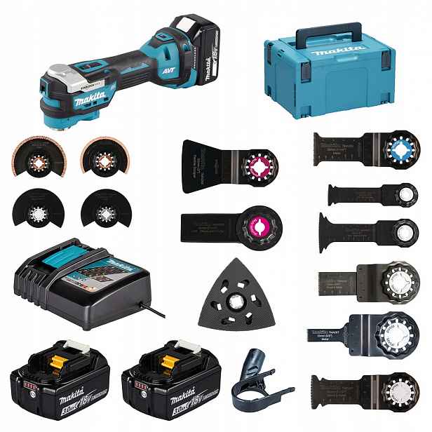 Multifunkční nástroj 18V 2x3Ah Makita DTM52RFJX2