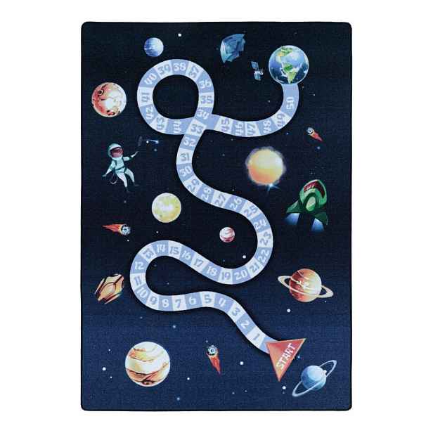 Tmavě modrý dětský koberec 140x200 cm Play Space – Ayyildiz Carpets