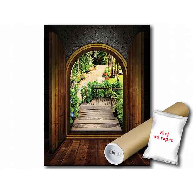 Fototapeta Výhled Zahrada 18C Panxl 206x275 F11354