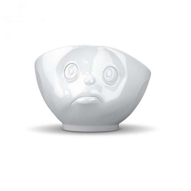 Bílá porcelánová rozmrzelá miska 58products