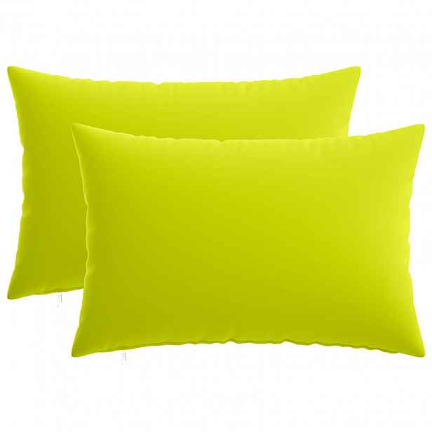 vidaXL Povlak na polštář 2 pcs HEERLEN Jasně zelená 50 x 75 cm
