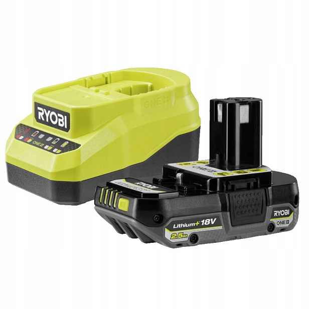 Sada Ryobi RC18120A-125 Akumulátor 2,5 Ah Nabíječka