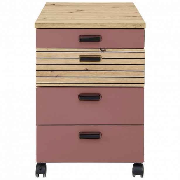 Stylife POJÍZDNÝ KONTEJNER, 45/66/55 cm