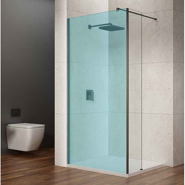 Gelco VARIO přídavný panel 350mm, čiré sklo, černá