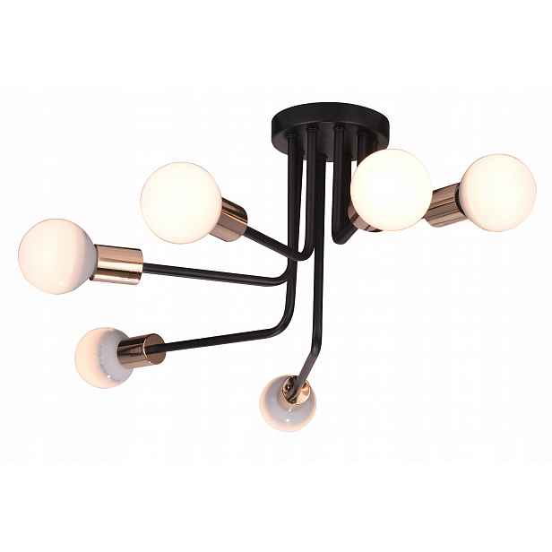 Industriální stropní svítidlo Spill 6XE27 Candellux