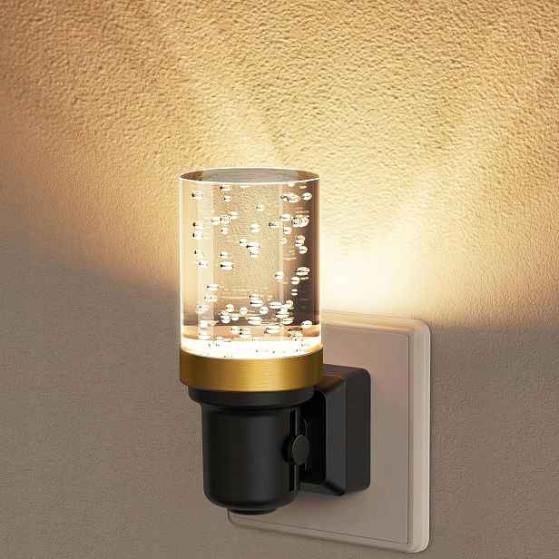 Noční Lampa Led Do Zásuvky 3000K Senzor Soumraku