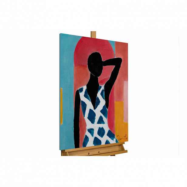 KUNSTLOFT RUČNĚ MALOVANÝ AKRYLOVÝ OBRAZ, 60/90 CM