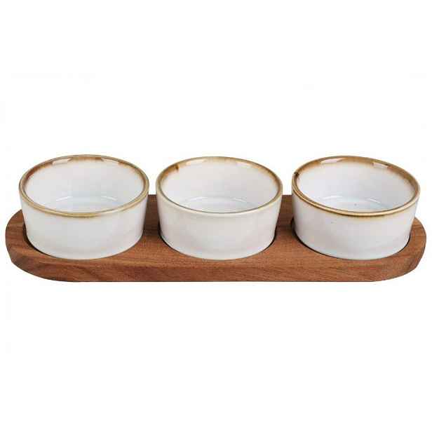 EXCELLENT HOUSEWARE Servírovací misky s podnosem sada 4 ks KO-278000760