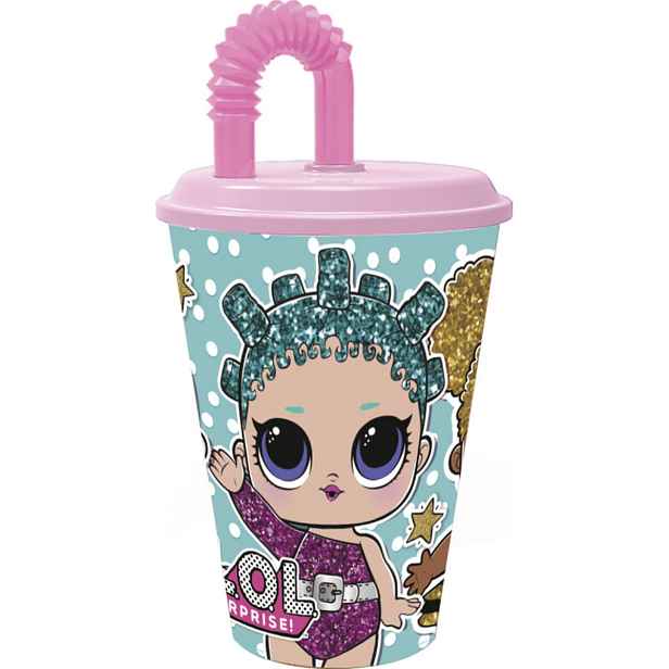 Kelímek s brčkem 430ml