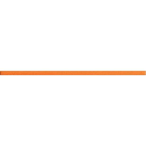 Listela Rako Fashion oranžová 2x60 cm lesk DDRSN970.1