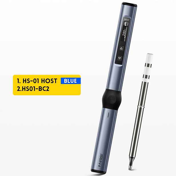 Inteligentní páječka Fnirsi HS-01 BC2 100W, Oled, Usb-c, Pid