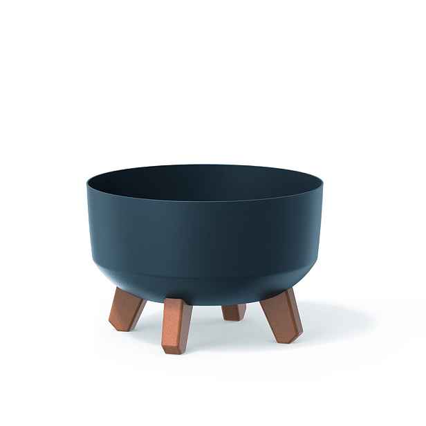Prosperplast Květináč Gracyeen antracit, varianta 23,5 cm