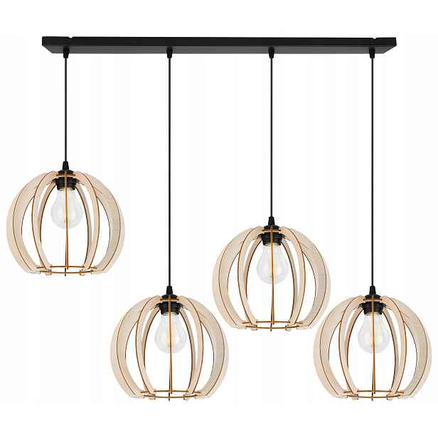 Závěsné Stropní Svítidlo Dřevěný Lustr Moderní Boho Do Kuchyně