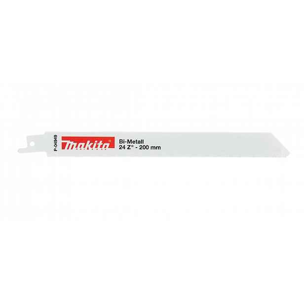 Makita - Sada pilových plátků na kov 24 TPI, délka 200 mm, 5 ks P-04949