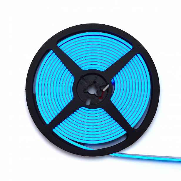 Neon Flex Led 3Y 140LED/m 12W 24V Modrý 5 m