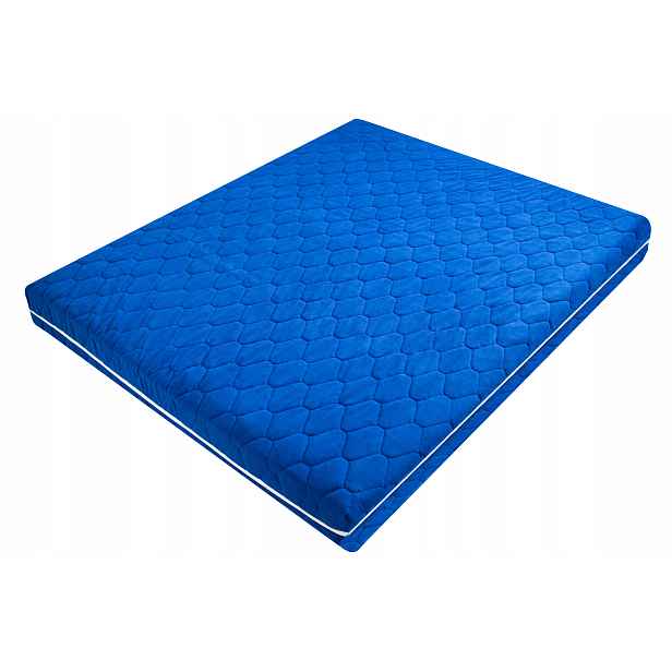 Pikovaný Modrý obal na matrace 70x90