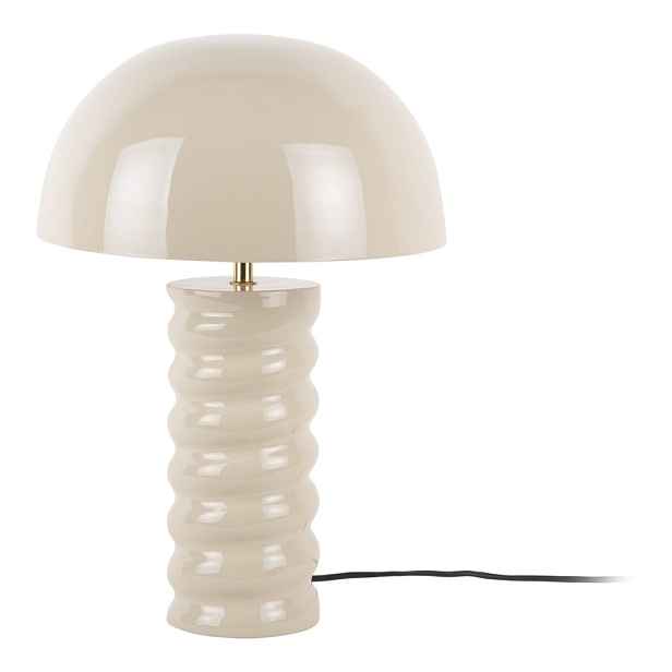 Šedá stolní lampa (výška 45 cm) Gracio  – Leitmotiv