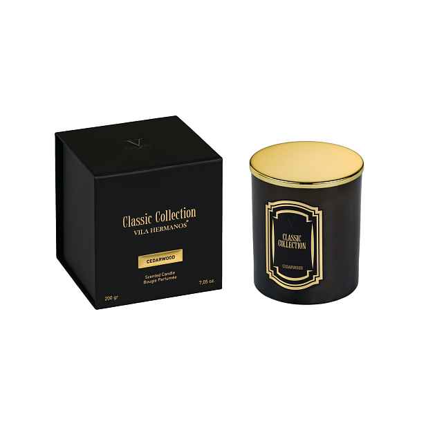 Vila Hermanos Vonná svíčka Classic Collection, Cedrové dřevo, 200 g 901000023
