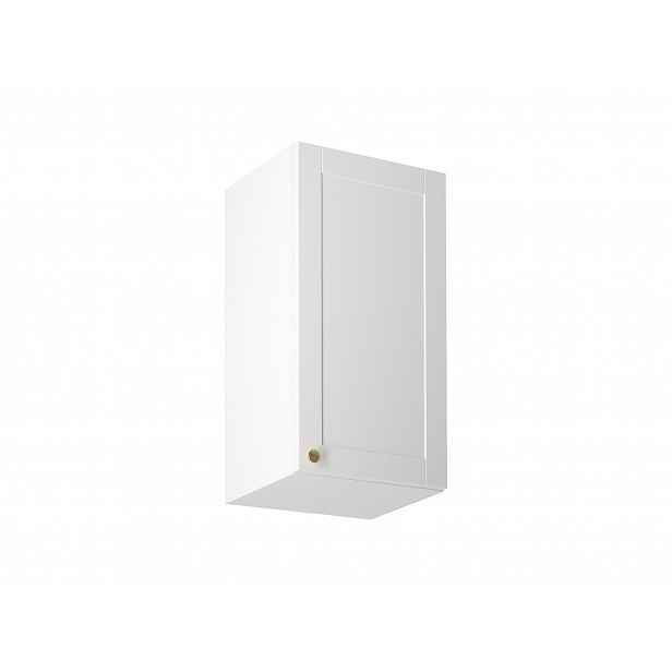 Horní kuchyňská skříňka LUMEA - šířka 40 cm, bílá