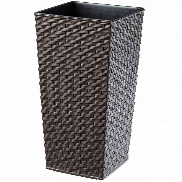květináč S Náplní Květináč 47 CM Mokka