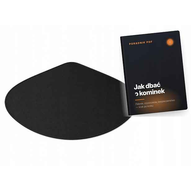 Ohnivzdorná Rohová Podložka Pod Krb 100X100 CM Až 1000°C E-kniha