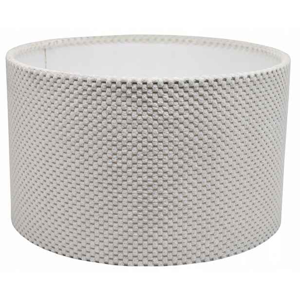 Stínidlo pro zavinovací lampu 30 cm E27/E14 Světle Šedé SAVIO+redukce E14 Bonus