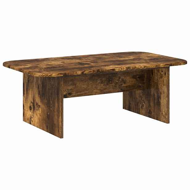vidaXL Konferenční stolek Kouřový dub 93 x 53 x 33 cm Kompozitní dřevo