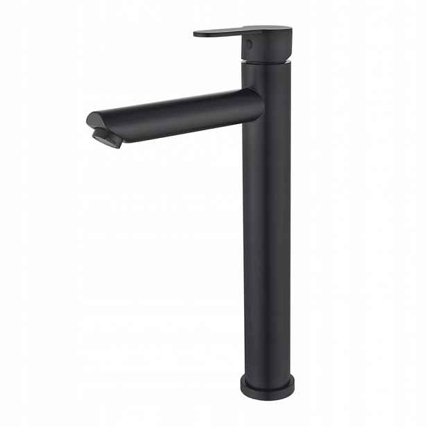 Vysoká umyvadlová baterie Wezer EKO11A-09-BLACK