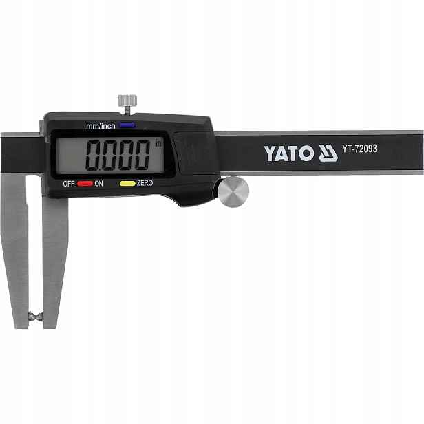 Elektronické Ocelové Posuvné Měřítko LCD Pro Brzdové Kotouče 0-70 MM, Přesné