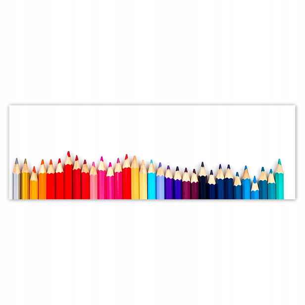 Plakáty 200x66 Barevné pastelky