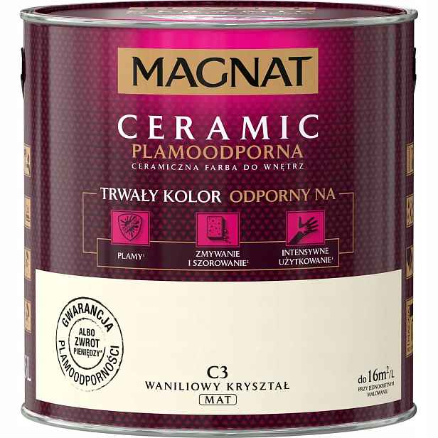 Barva Magnat Ceramic 2,5L C3 Vanilkový Křišťál